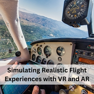 Simulating Realistic Flight Experiences with VR and AR